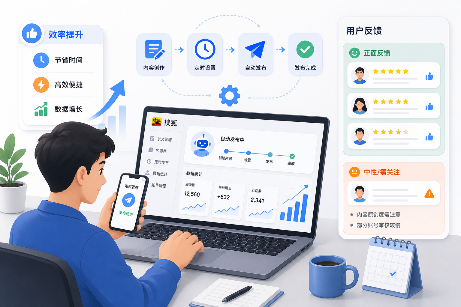 搜狐自动发文工具真的有效吗？白山用户的真实反馈